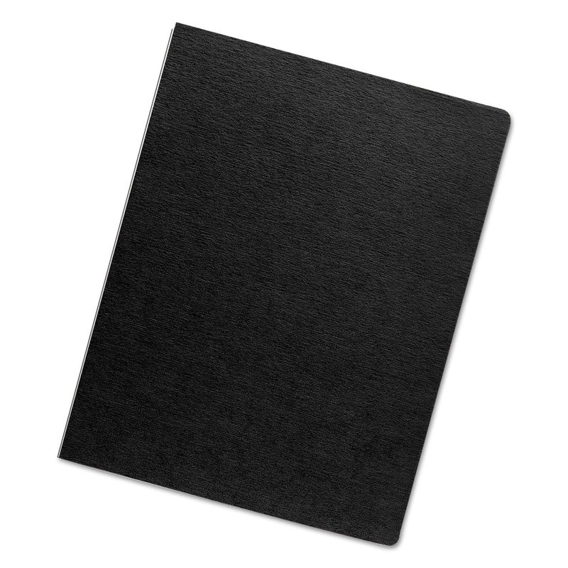 Fellowes أغطية عرض بت texture الكتان من فيلويس، 8 3/4 بوصة × 11 1/4 بوصة، 200 في العبوة، أسود (52115) - Image 3